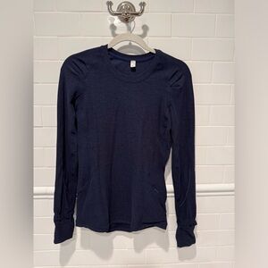 Lulu Navy Long Sleeve